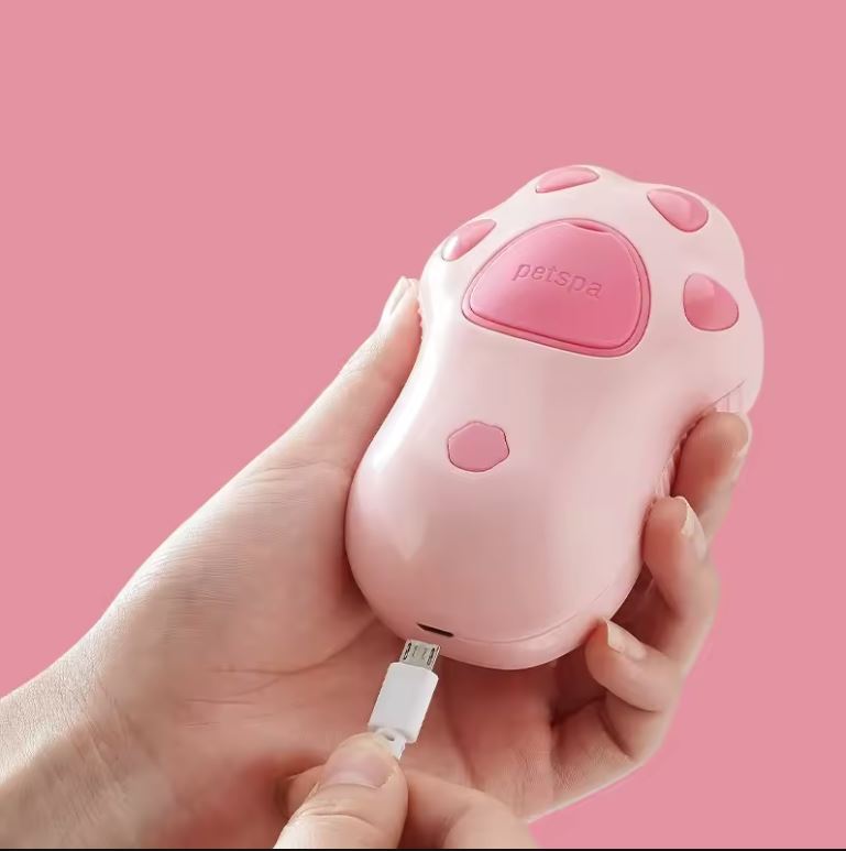 Cepillo para mascota con vapor